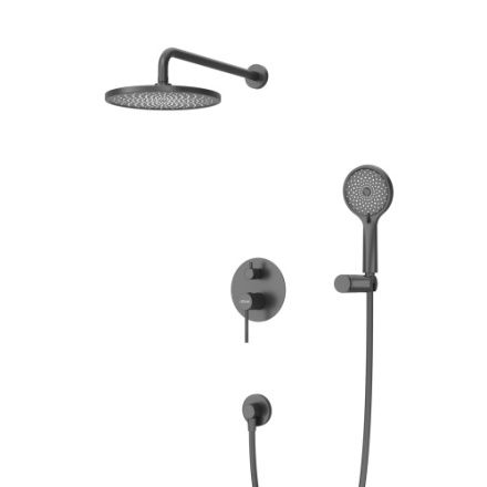 Душевая система Cezares RELAX RELAX-DSET-NOP встраиваемая цвет черный матовый