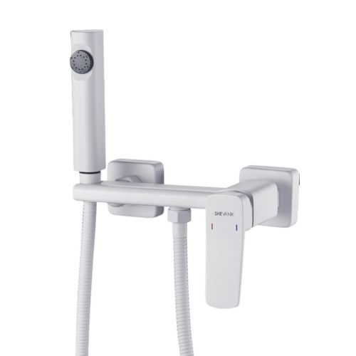 Гигиенический душ со смесителем Shevanik S9905C-1 белый