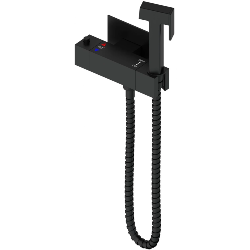 Гигиенический душ со смесителем Wonzon & Woghand WW-88819903-MB черный