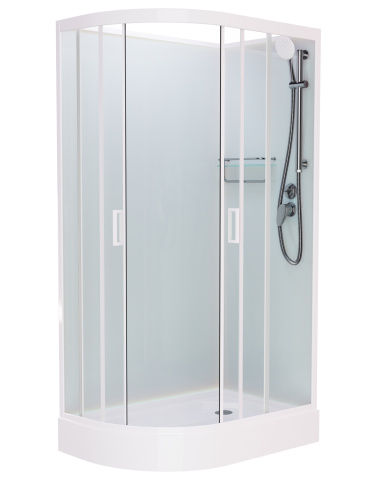 Душевая кабина Frank 418019 100х80 без крыши ориентация правая