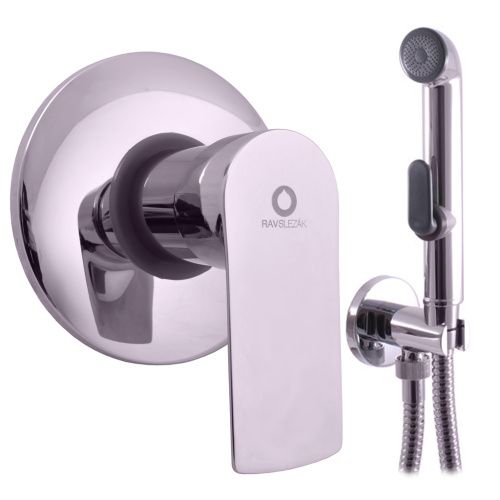 Гигиенический душ со смесителем RavSlezak VLTAVA VT442 хром