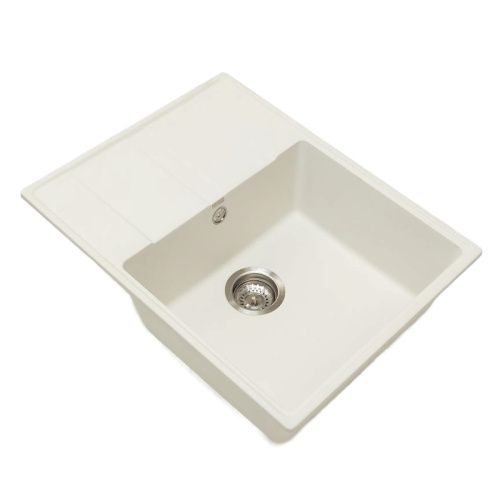 Кухонная мойка Grandex Aqua 600311 65х50 цвет белый поверхность матовая