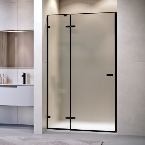 Душевая дверь RGW Stilvoll 353200416-24 160х200 стекло матовое профиль черный