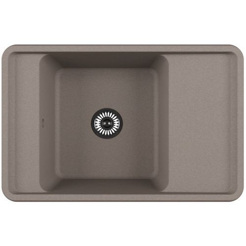 Кухонная мойка Aquaton БЕЛЛИС 1A725032BS250 78х51 цвет серый поверхность матовая