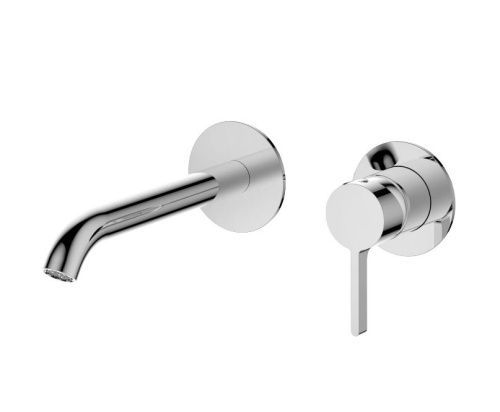 Смеситель для раковины AQG Urban Flow 01URF160CR встраиваемый в стену хром