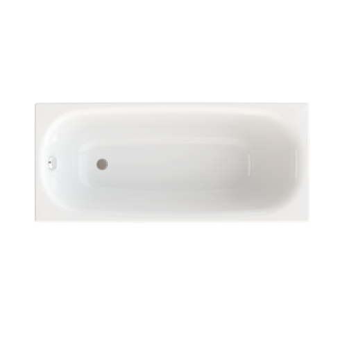 Ванна акриловая Тритон Ультра Щ0000017117 160х70 пристенная прямоугольная без ножек и каркаса