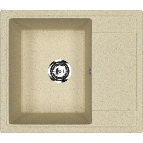 Кухонная мойка Ulgran Practik PR-M 575-002 58х50 цвет слоновая кость поверхность матовая