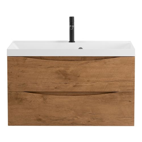 Тумба под раковину BelBagno Marino MARINO-900-2C-SO-RN-P 90х45х50 подвесная цвет коричневый