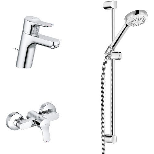 Комплект смесителей Kludi PURE&EASY 378450565 хром