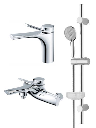 Душевой набор Orange ORGANIC M27-511cr настенный  хром