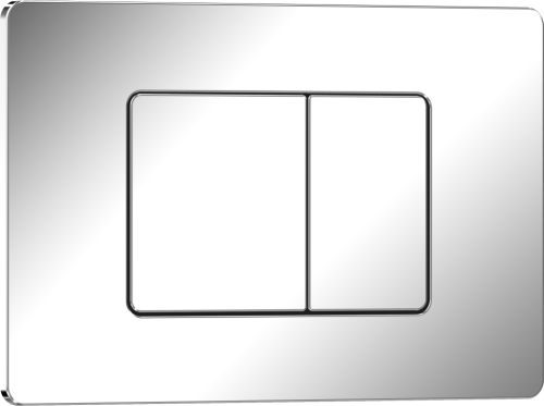 Клавиша смыва механическая Iberica Blanca INOX-C IB.B011.003.001 цвет серый