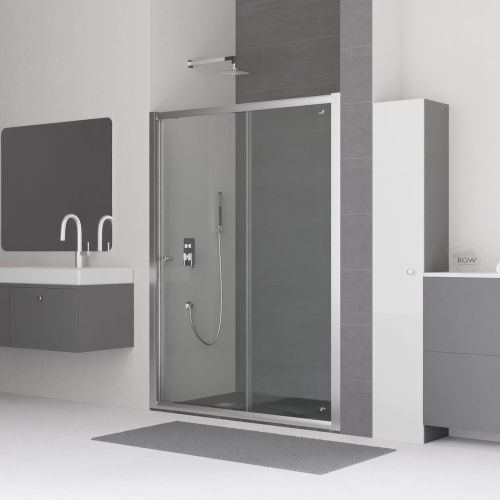 Душевая дверь RGW Classic 04091212-11 120х185 стекло прозрачное профиль хром