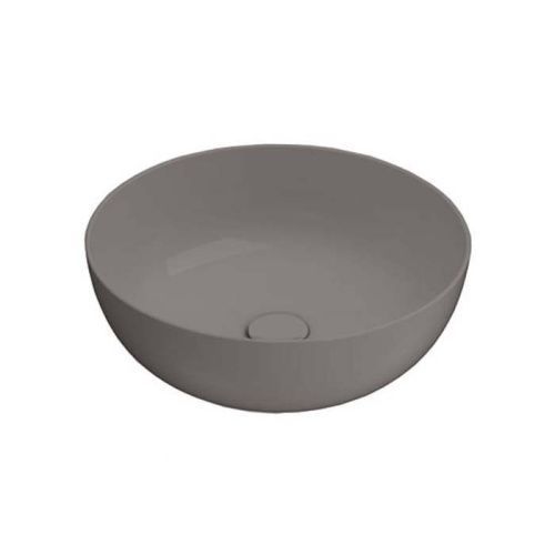 Раковина керамическая Globo T-EDGE B6T45AT 45х45 подвесная цвет агат без отверстий под смеситель