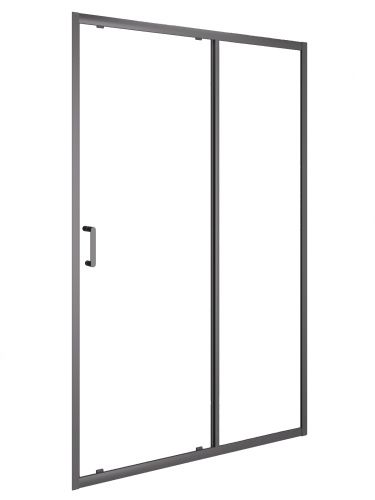 Душевая дверь Orange E02-120TGG 121х190 стекло прозрачное профиль сатин