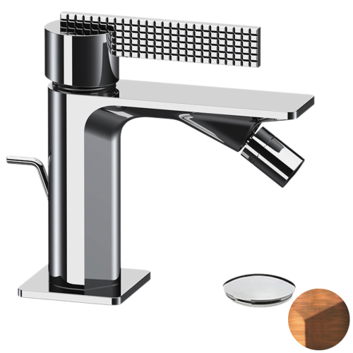 Смеситель Daniel Club ANC60464 на биде медь брашированная