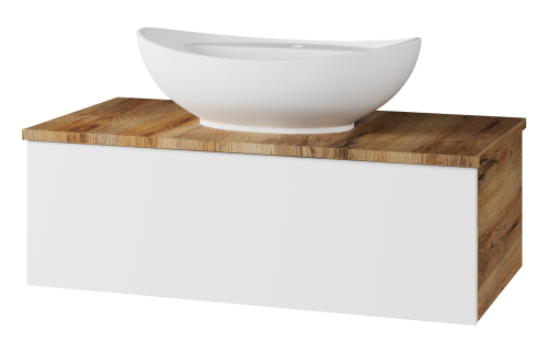 Тумба под раковину Misty Ива П-Ива-01090-951Я 90х45х30 подвесная