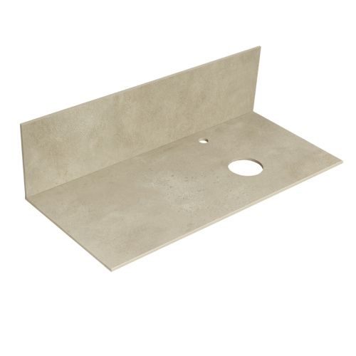 Столешница Aquaton Мишель 1A253203MIX40 80х45 накладная цвет бежевый