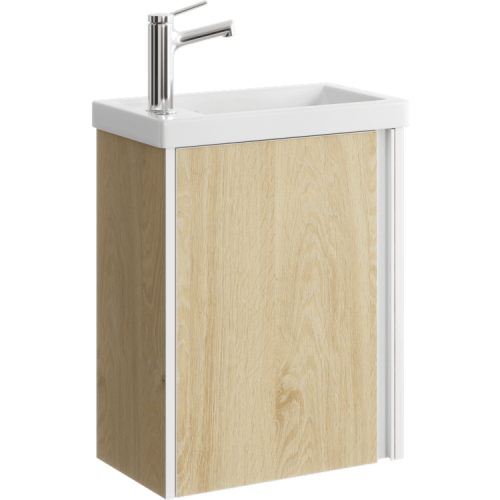 Тумба под раковину Aqwella Y URB0145DD 44х25х54 подвесная цвет коричневый