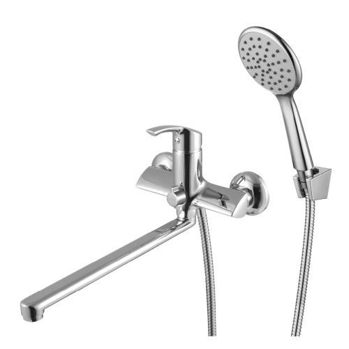 Смеситель для ванны LeMark Plus Strike LM1151C настенный хром