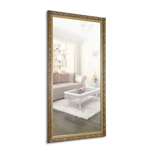 Зеркало в ванную Loranto Симфония 00000000389 59х118 цвет золото