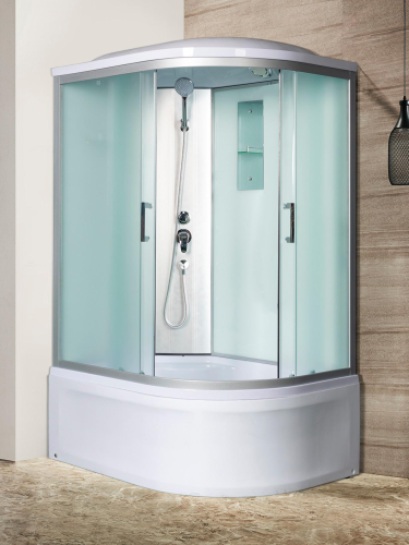 Душевая кабина River DESNA XL 100/80/44 MT L -10000006143 100х80 асимметричная с крышей ориентация левая