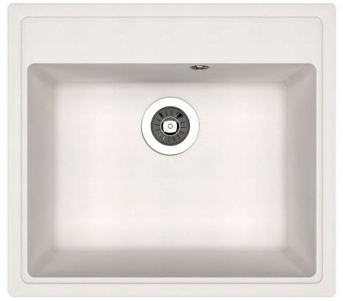 Кухонная мойка Dr.Gans Ника 570 25.070.D0570.401 51х57 цвет белый поверхность матовая