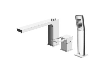 Смеситель BelBagno ROMANO ROM-BVD-CRM на борт ванны хром