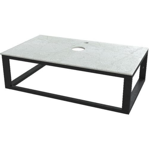 Столешница 1MarKa Grunge Loft Ц0000008735 80х48 накладная цвет бетон светлый