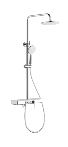 Душевая стойка Arrow AG3315CP настенная цвет хром