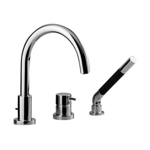 Смеситель Cisal Nuova Less LN00126021 на борт ванны хром