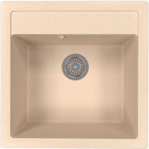 Кухонная мойка Florentina Липси 510 20.450.C0510.107 51х51 цвет песочный поверхность матовая