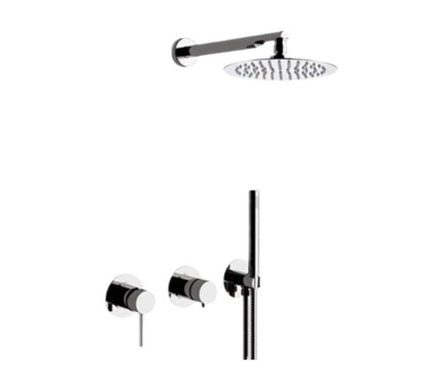 Душевая система Remer X Style X96S02 встраиваемая в стену