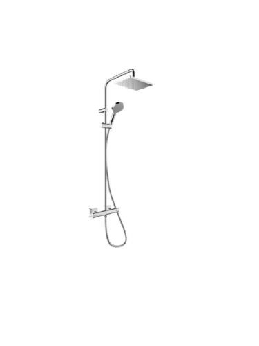 Душевая стойка Hansgrohe Vernis Shape 26286000 настенная цвет хром
