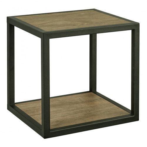 Полка Aquaton Лофт Фабрик 1A242703LTDY0 34х30х32 подвесная цвет черный