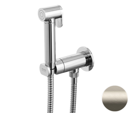 Гигиенический душ со смесителем Remer N64WXV сталь