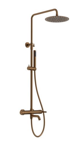 Душевая стойка AltroBagno Unione AltroBagnoUnione030211BC настенная цвет медь