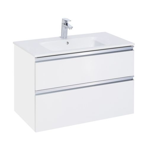 Тумба под раковину Roca A857399806 79х45х52 подвесная цвет белый глянцевый
