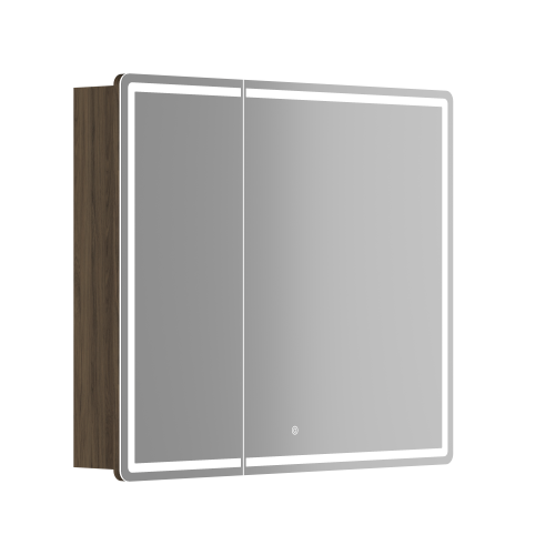 Зеркало-шкаф Sancos Mirror MI90ECH 89х15х74 настенный цвет дуб чарльстон