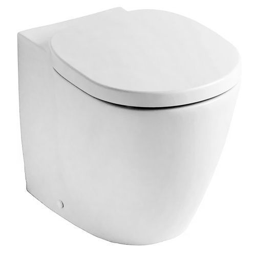 Чаша унитаза приставная Ideal Standard CONNECT E803401 цвет белый без сиденья каскадный смыв