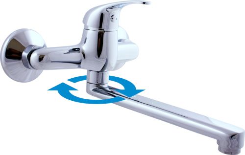 Смеситель для кухни RavSlezak SAZAVA SA501.5/23 настенный хром