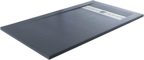 Душевой поддон Aquanet Delight 00258898 140х80 искусственный камень черный без каркаса