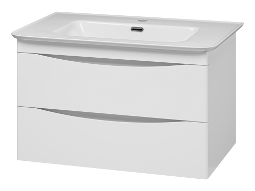 Тумба под раковину Misty Мираж П-Мир-01080-011П2Я 75х48х46 подвесная