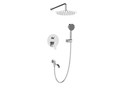 Душевая система BelBagno ANCONA ANCONA-VDSET-CRM встраиваемая хром