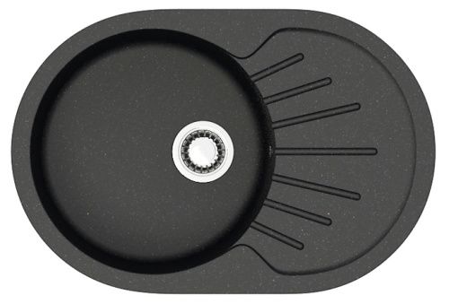 Кухонная мойка Azario FLORA CS00079913 73х45 цвет черный