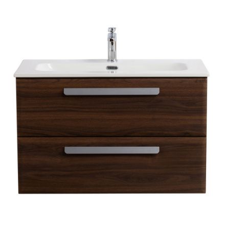 Тумба под раковину Cezares ECO-CER ECO-CER-N-800-2C-SO-NCS-P 80х46х50 подвесная цвет коричневый