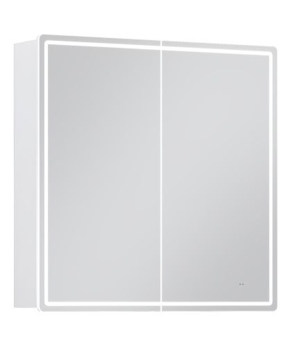 Зеркало-шкаф Vigo Geometry 118 80х17х79 подвесной цвет белый