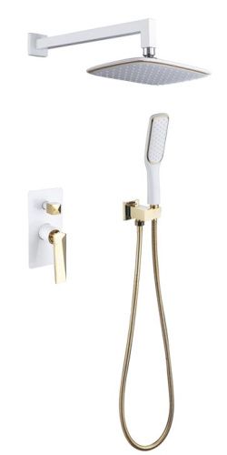 Душевая система Boheme Venturo 384-W встраиваемая цвет белый