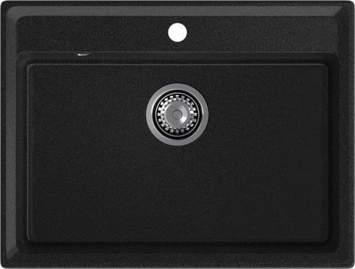 Кухонная мойка Granfest Level LV-660 графит 66х50 цвет графит поверхность матовая