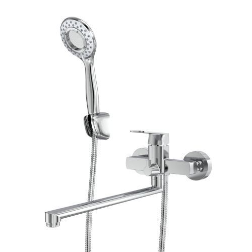 Смеситель для ванны Tokito NAGOYA TOK-NAG-1015 настенный хром