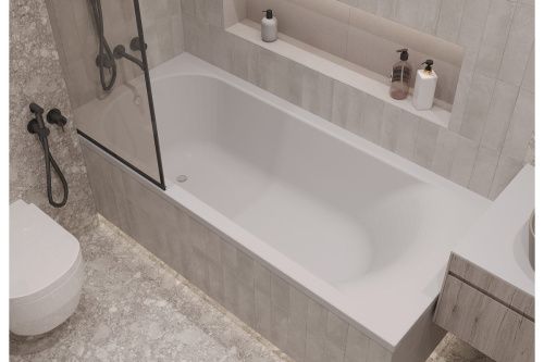 Ванна акриловая Relisan Eco Plus Гл000025996 150х70 пристенная прямоугольная